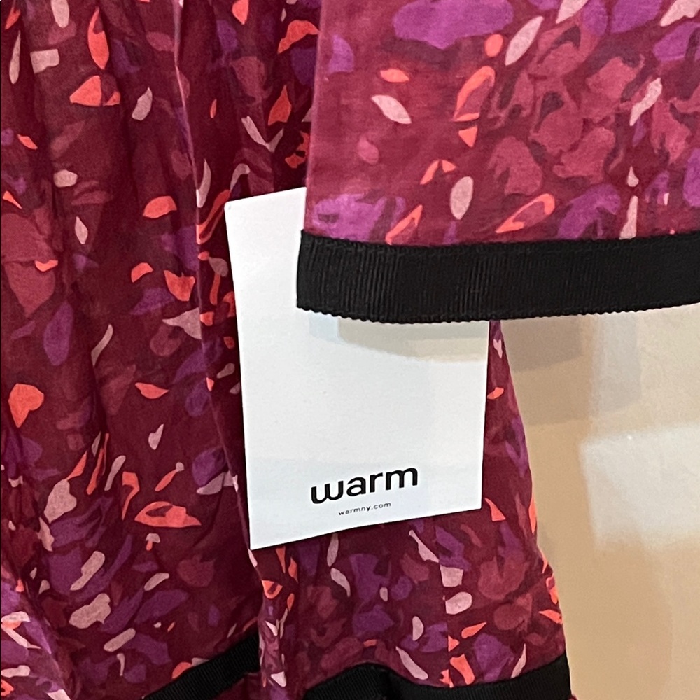 NWT Warm Brand Prairie Midi Dress - Picture 4 of 9